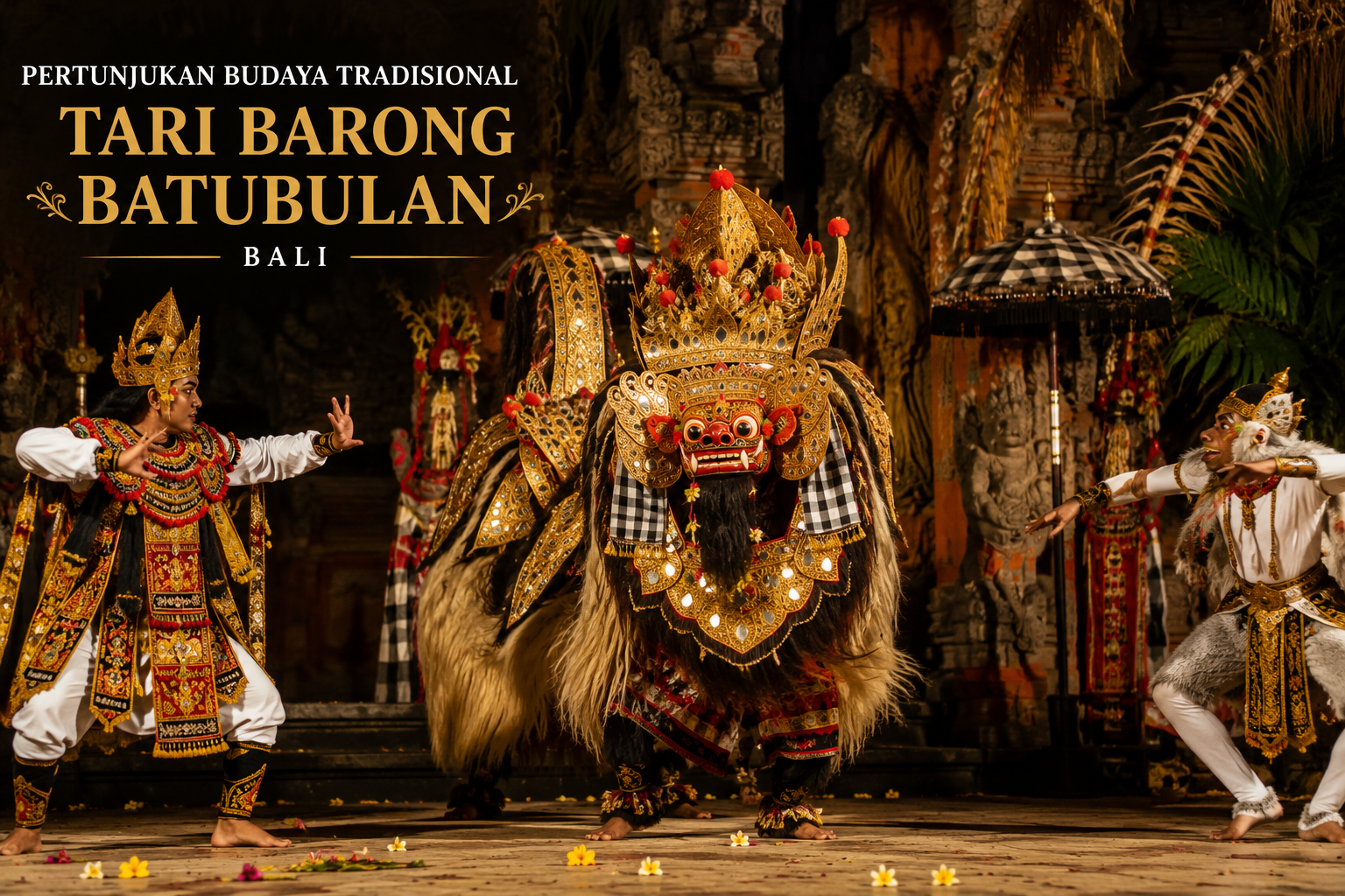 Batubulan barong dance